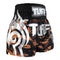 TUFF Muay Thai Boxing Shorts Brown Camo Army Camouflage