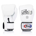 Fairtex Muay Thai Gloves White Leather BGV1