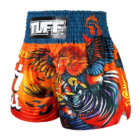 TUFF Muay Thai Boxing Shorts Lethwei Rooster