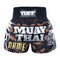 Custom TUFF Muay Thai Boxing Shorts New Brown Military Camouflage