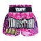 Custom TUFF Muay Thai Boxing Shorts New Pink Military Camouflage