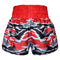 Kombat Gear Muay Thai Boxing shorts Red Army Camouflage KBT-MS001-13