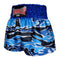 Kombat Gear Muay Thai Boxing shorts Blue Army Camouflage