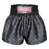 Kombat Gear Muay Thai Boxing shorts Black Steel Pattern