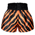 Kombat Gear Muay Thai Boxing shorts Orange Zebra Pattern