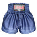 Kombat Gear Muay Thai Boxing shorts Blue Denim Pattern