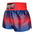 Kombat Gear Muay Thai Boxing shorts Red Star Gradient With Navy Blue