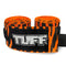 TUFF Unisex 100% Nylon, Zebra Orange Hand Wraps