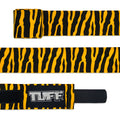 TUFF Unisex 100% Nylon, Zebra Design Yellow Hand Wraps