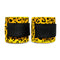 TUFF Unisex 100% Nylon, Tiger Design Yellow Hand Wraps