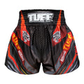 TUFF Muay Thai Boxing Shorts Black With Double Tiger