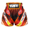 TUFF Muay Thai Boxing Shorts Red With Double Tiger