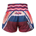 TUFF Muay Thai Boxing Shorts Pink With Double Ivory Tiger TUF-MS616