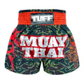 TUFF Muay Thai Boxing Shorts New Green Military Camouflage TUF-MS640-GRN