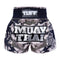 TUFF Muay Thai Boxing Shorts New Grey Military Camouflage TUF-MS640-GRY