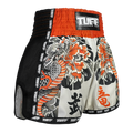 TUFF Muay Thai Boxing Shorts New Retro Pattern Senshi Ryu Dragon Warrior