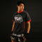 TUFF Muay Thai Shirt True Power Double Tiger Black TUF-TS001