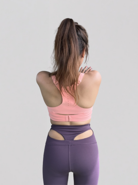 Tryn Workout Shorts for Women Yoga Gym Running Shorts High Waist Shorts : Eggplants