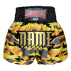 Custom Kombat Gear Muay Thai Boxing shorts Yellow Camouflage