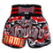 Custom Kombat Gear Muay Thai Boxing Red Black Grey Camouflage