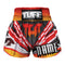 Custom TUFF Muay Thai Boxing Shorts Red Cool Design
