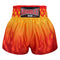 Kombat Gear Muay Thai Boxing shorts Orange Red Fire KBT-MS002-18