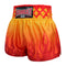 Kombat Gear Muay Thai Boxing shorts Orange Red Fire KBT-MS002-18