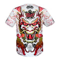 TUFF Muay Thai Shirt King of Dragon in White